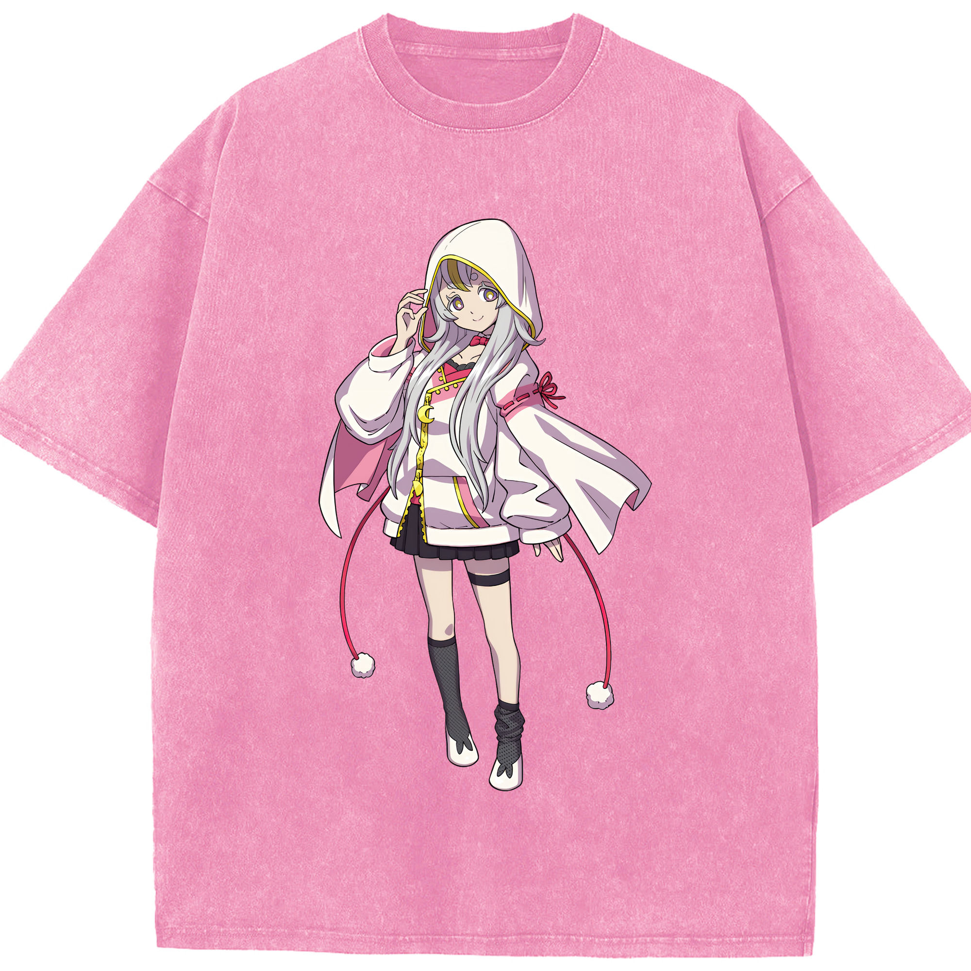 （画像用） 妖怪ウォッチ Yo-kai Watch 綿100% ヴィンテージ風 半袖Tシャツ（フロントプリント）